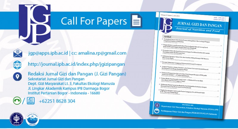 Call for Papers JGP