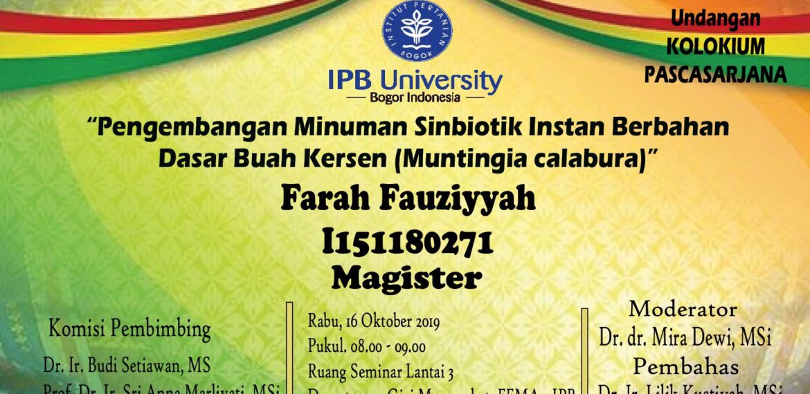 Kolokium Farah Fauziyah