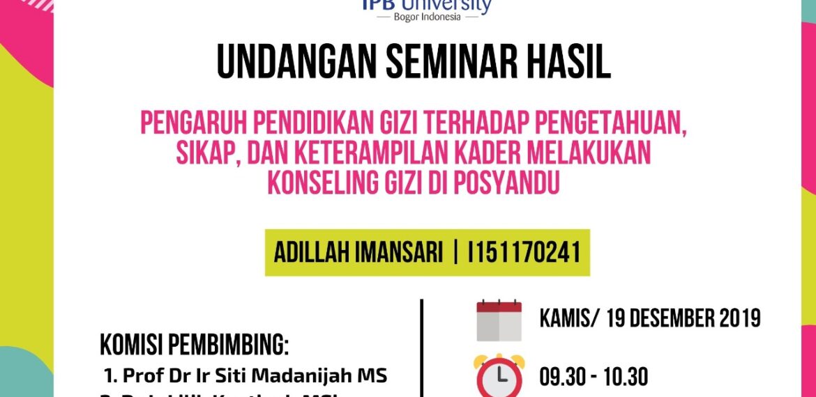 Seminar Hasil Adillah Imansari