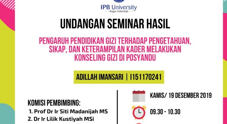 Seminar Hasil Adillah Imansari